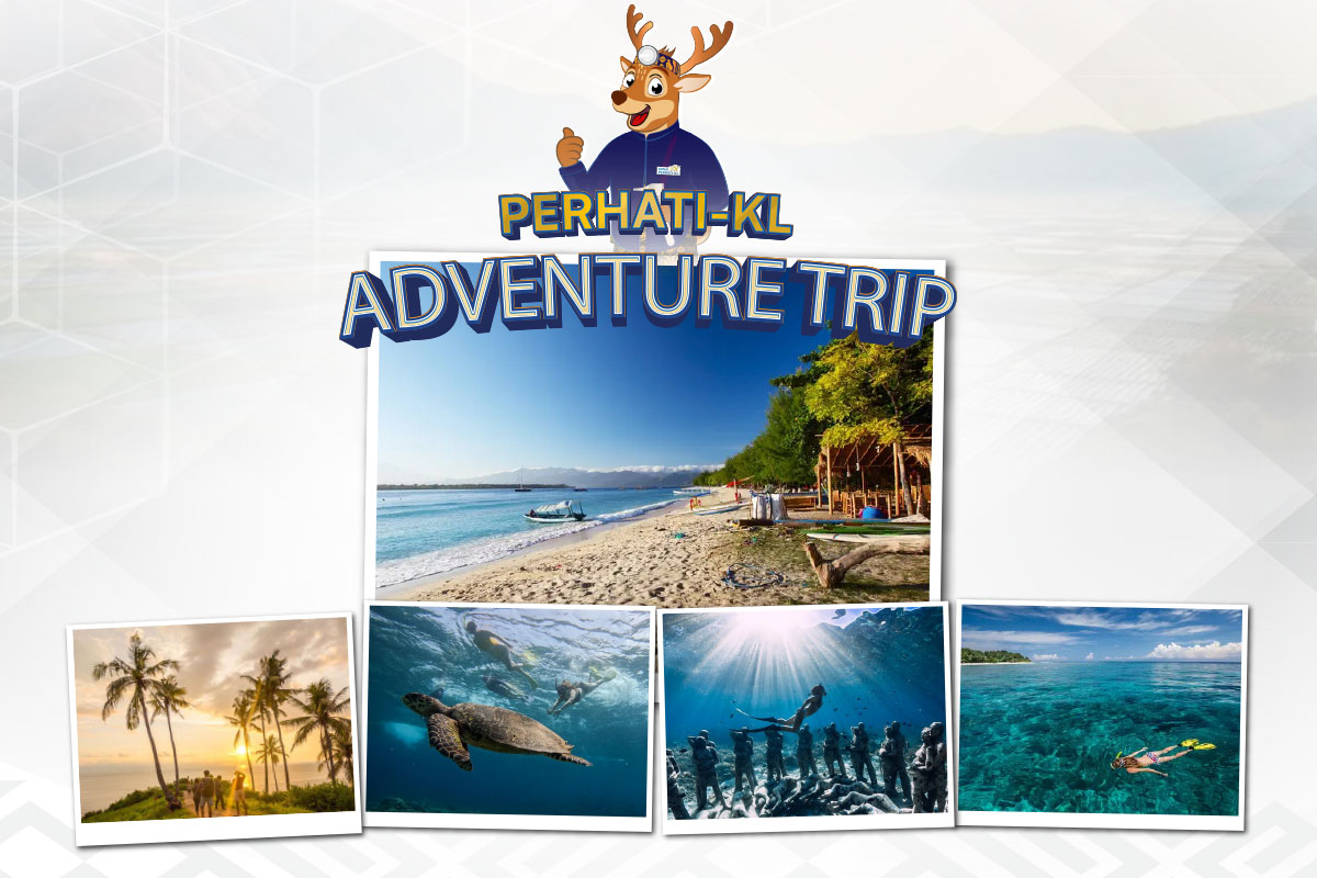 Tour 3 Gili Meno, Air & Trawangan (Snorkeling)